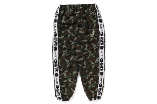 BAPE X SAINT MXXXXXX HEART CAMO 追蹤褲
