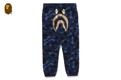 BAPE COLOR CAMO SHARK SWEAT PANTS