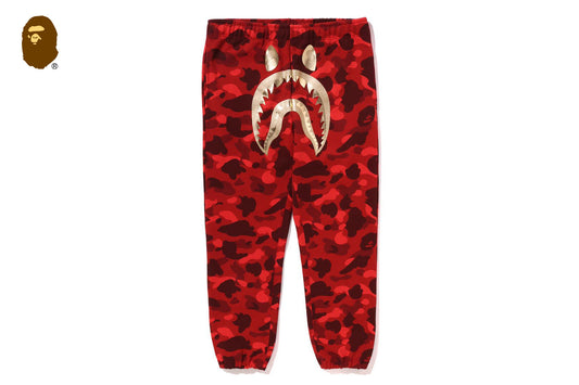 BAPE COLOR CAMO SHARK SWEAT PANTS