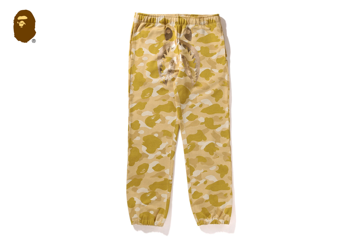 BAPE COLOR CAMO SHARK SWEAT PANTS