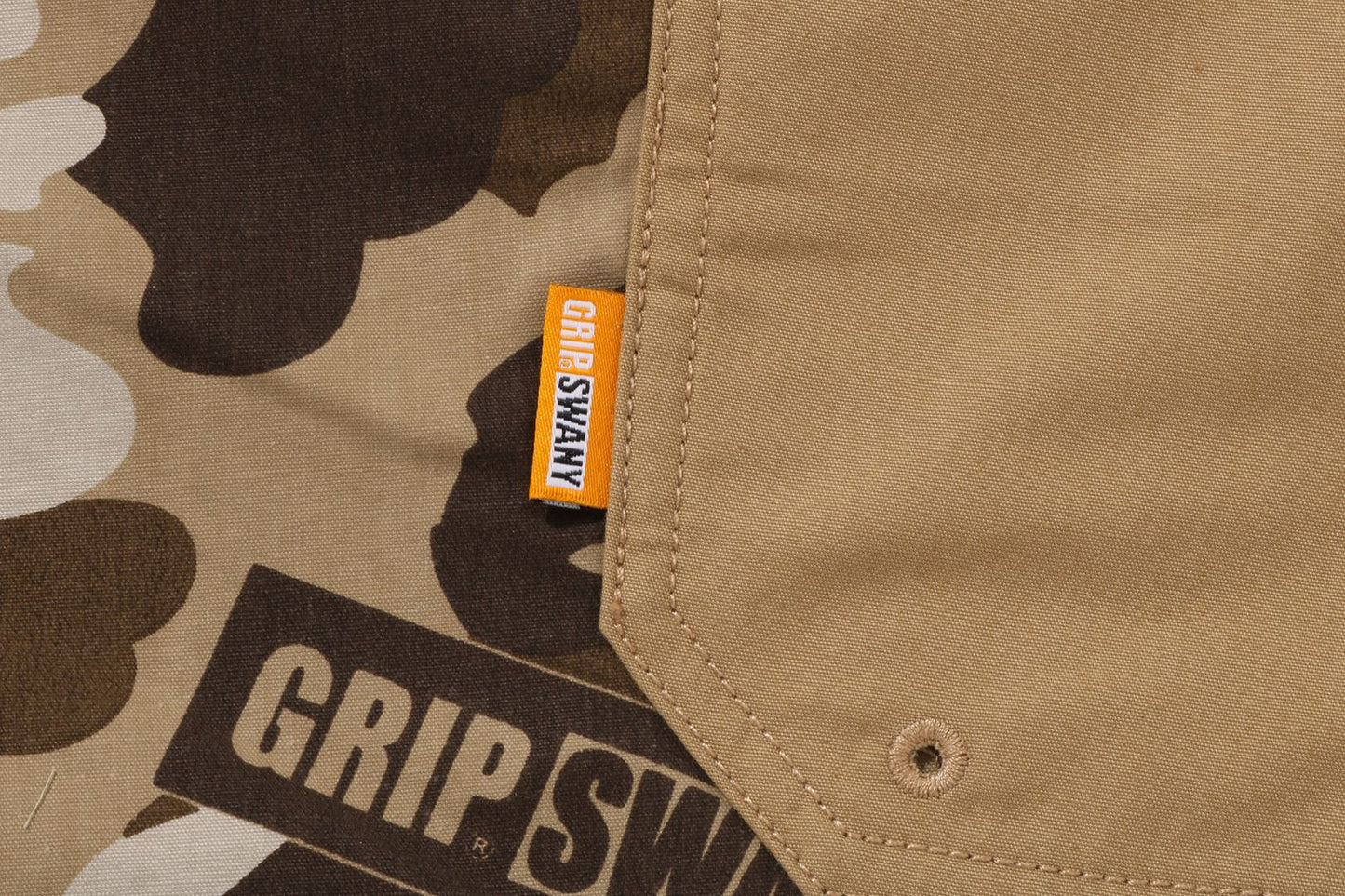 BAPE【 BAPE X GRIP SWANY 】 GR CAMO 防火露營褲