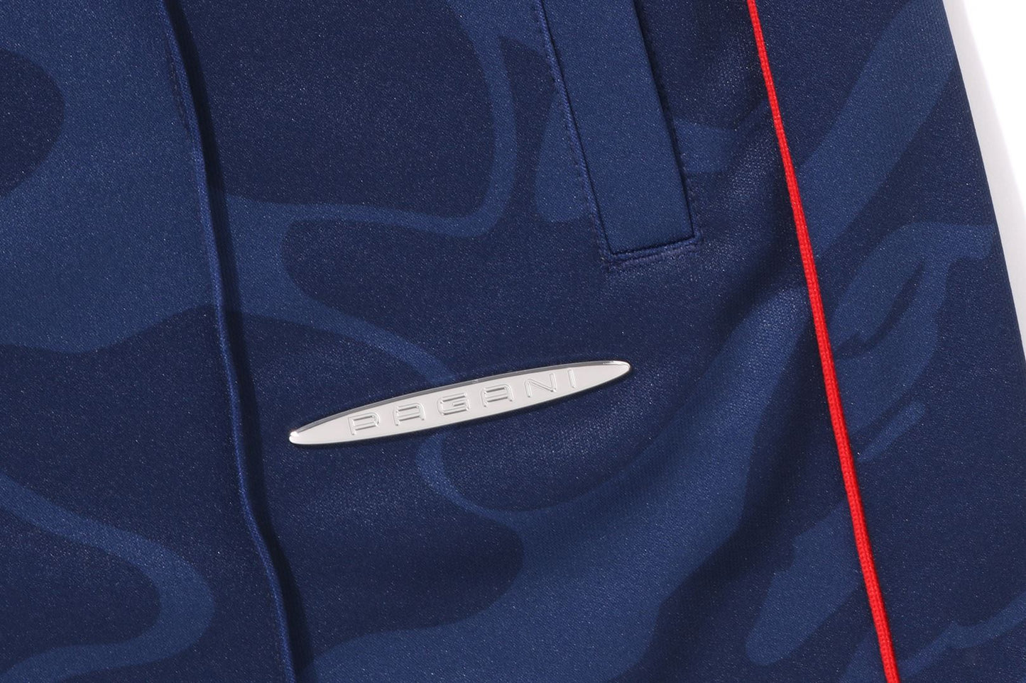 BAPE BAPE X PAGANI SOLID CAMO LOGO 寬鬆版運動長褲