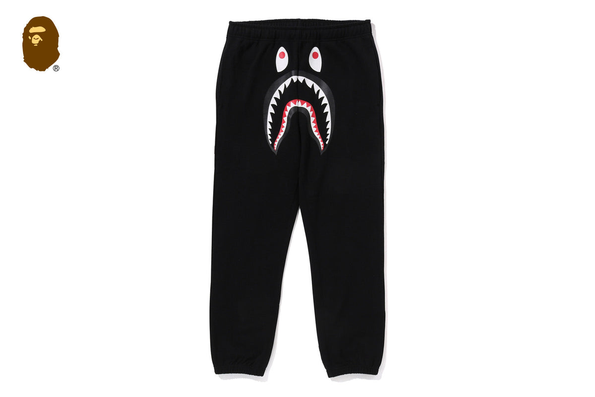 BAPE SHARK REGULAR FIT SWEAT PANTS