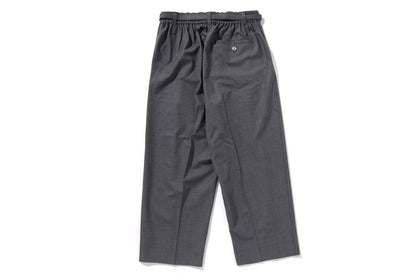BAPE 黑色佩斯利休閒長褲