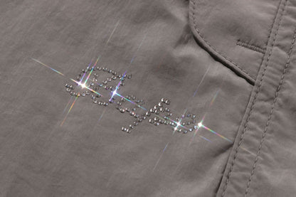 BAPE CRYSTAL STONE BAPE LOGO ARMY PANTS