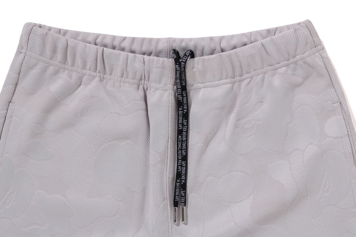 BAPE SOLID CAMO JACQUARD ONE POINT WIDE PANTS