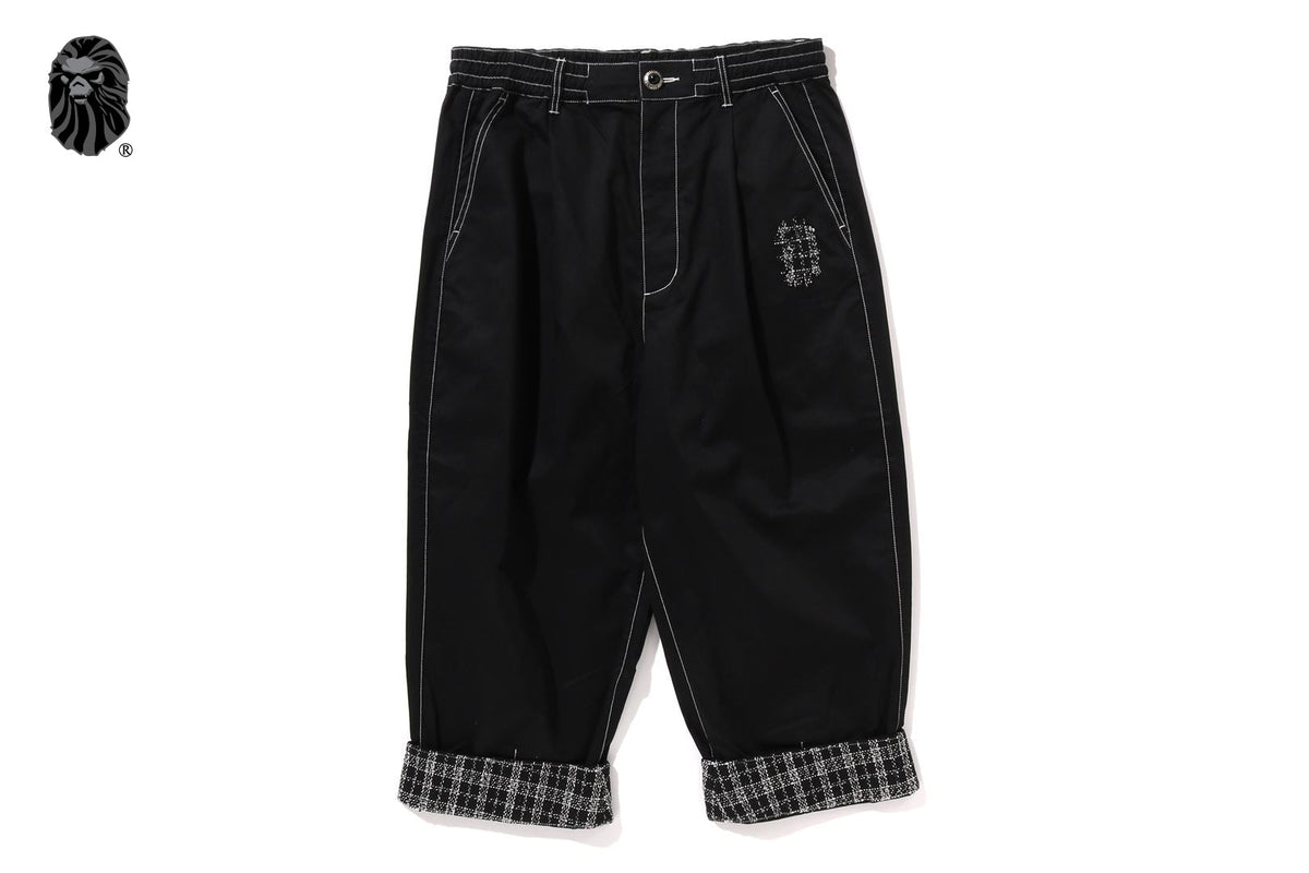 BAPE CHINO BARREL PANTS #1