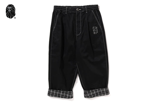 BAPE CHINO BARREL PANTS #1
