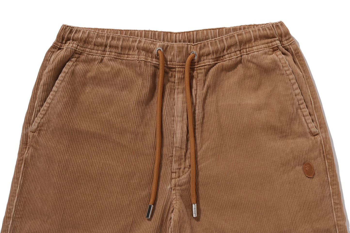 BAPE ONE POINT HEAVY WASHED CORDUROY RELAXED FIT EASY PANTS