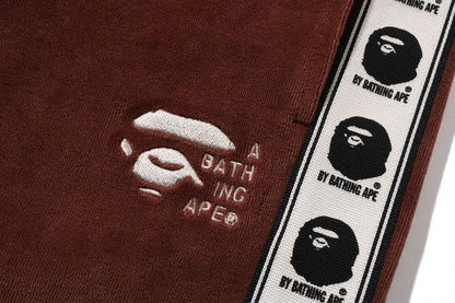 BAPE 天鵝絨運動褲