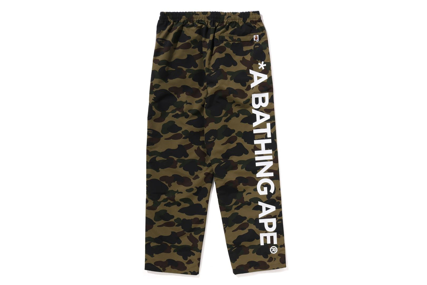 BAPE 1ST CAMO TRACK PANTS