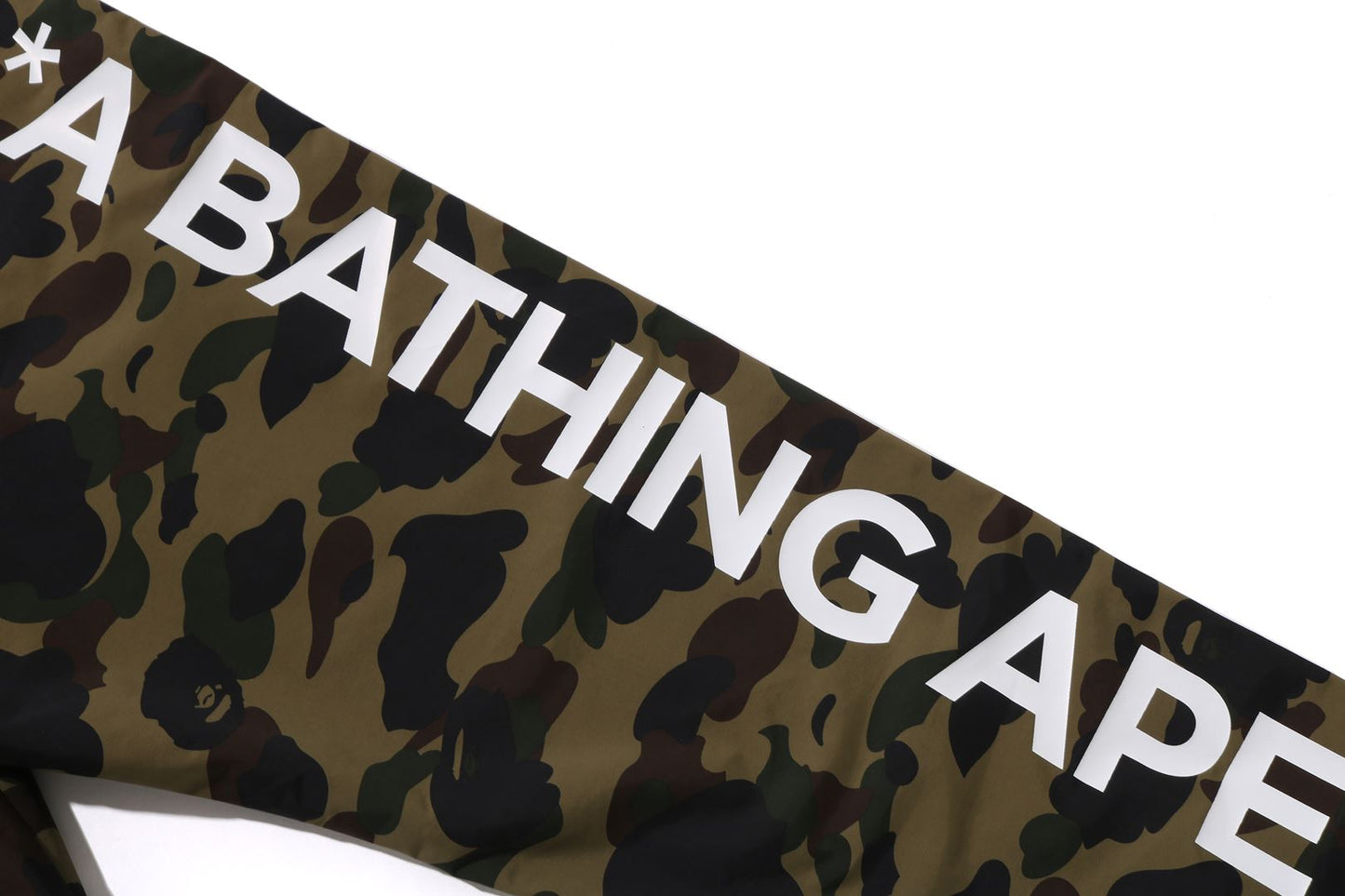 BAPE 1ST CAMO TRACK PANTS