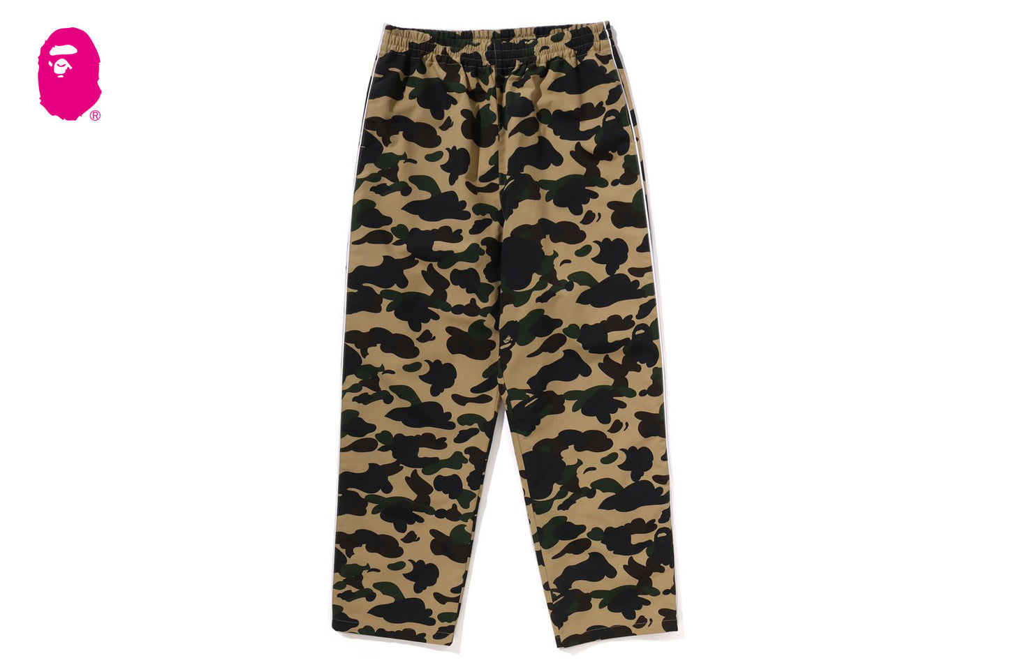 BAPE 1ST CAMO TRACK PANTS