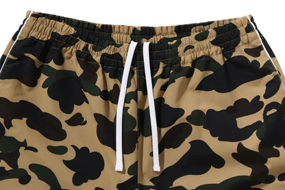 BAPE 1ST CAMO TRACK PANTS
