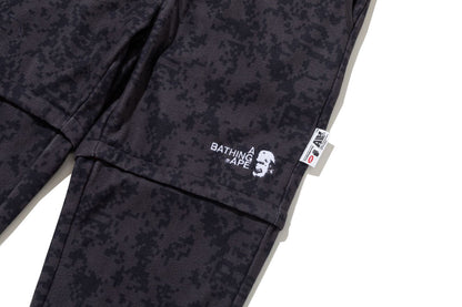BAPE 【 BAPE BY KAZUKI KURAISHI 】DIGITAL CAMO MOD DETACHABLE PANTS