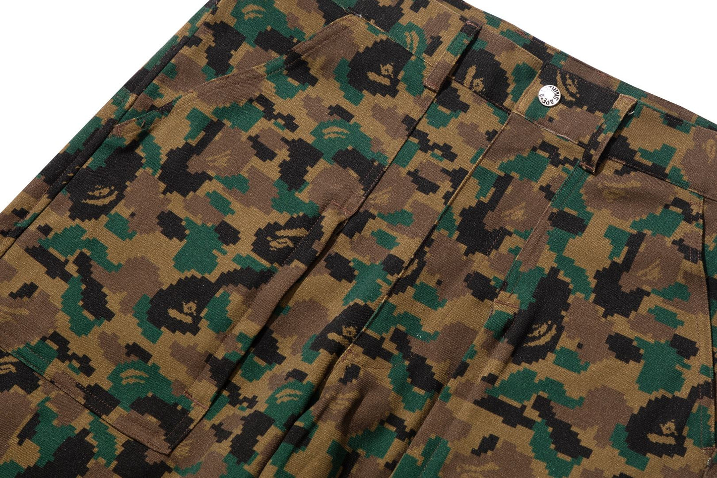 BAPE 【 BAPE BY KAZUKI KURAISHI 】PIXELATE CAMO TACTICAL PANTS