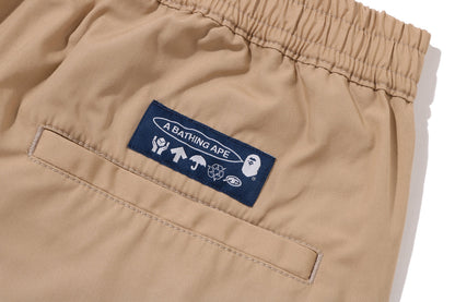 BAPE ONE POINT EASY PANTS