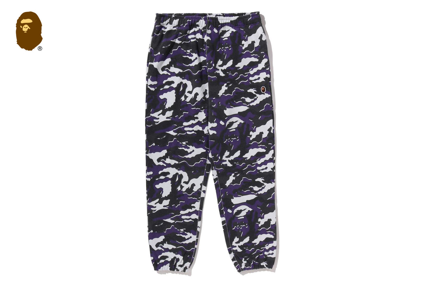 BAPE GLITCH WOODLAND CAMO 寬鬆版運動褲