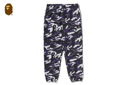 BAPE GLITCH WOODLAND CAMO 寬鬆版運動長褲