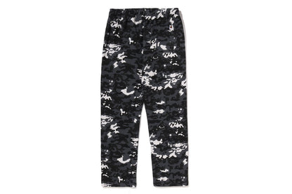 BAPE MULTI PIXEL CAMO 寬版運動長褲