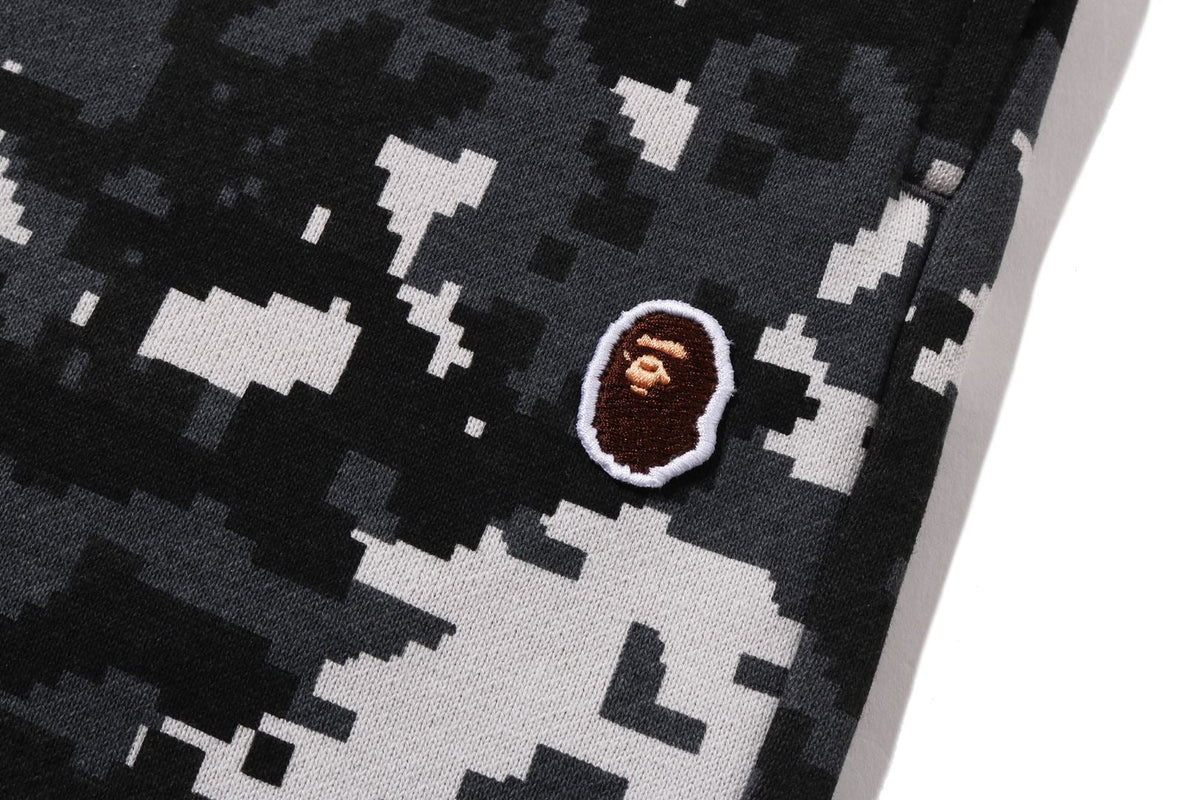 BAPE MULTI PIXEL CAMO 寬版運動長褲