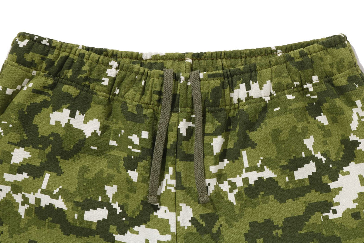BAPE MULTI PIXEL CAMO 寬版運動長褲