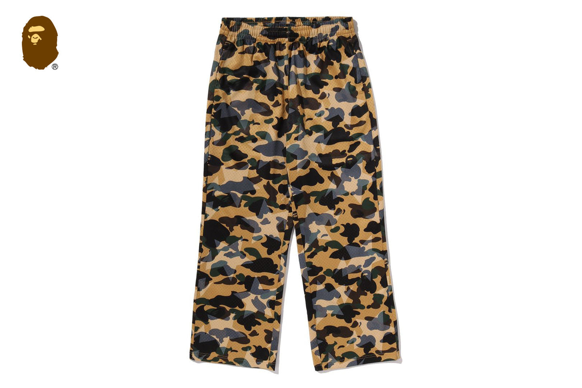 BAPE STA OVER PRINT 1ST CAMO STA MESH SWEATPANTS