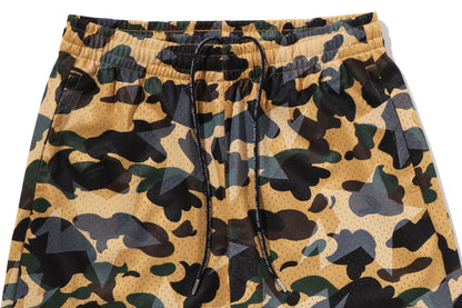 BAPE STA OVER PRINT 1ST CAMO STA MESH SWEATPANTS