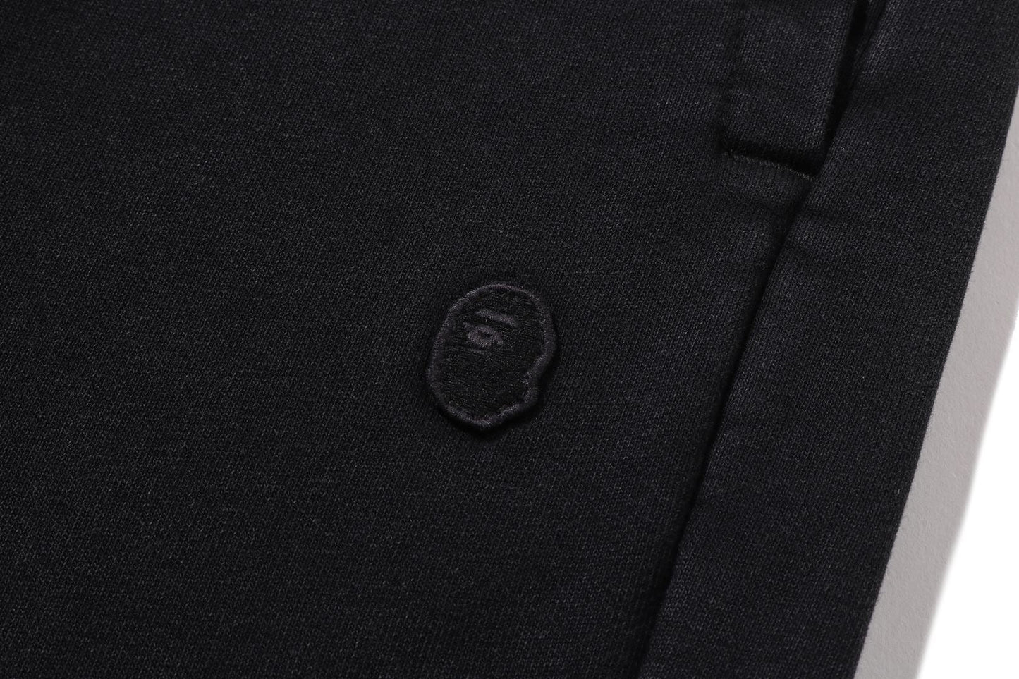 BAPE ONE POINT GARMENT DYE RELAXED FIT SWEATPANTS