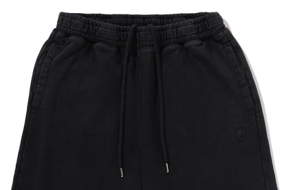 BAPE ONE POINT GARMENT DYE RELAXED FIT SWEATPANTS