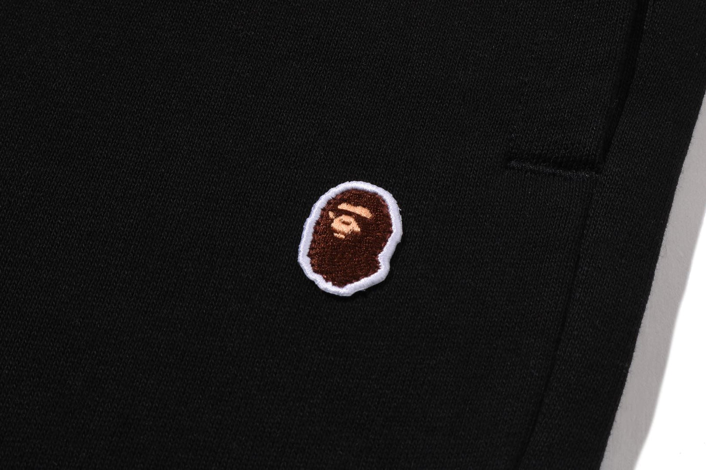 BAPE ONE POINT REGULAR FIT SWEATPANTS