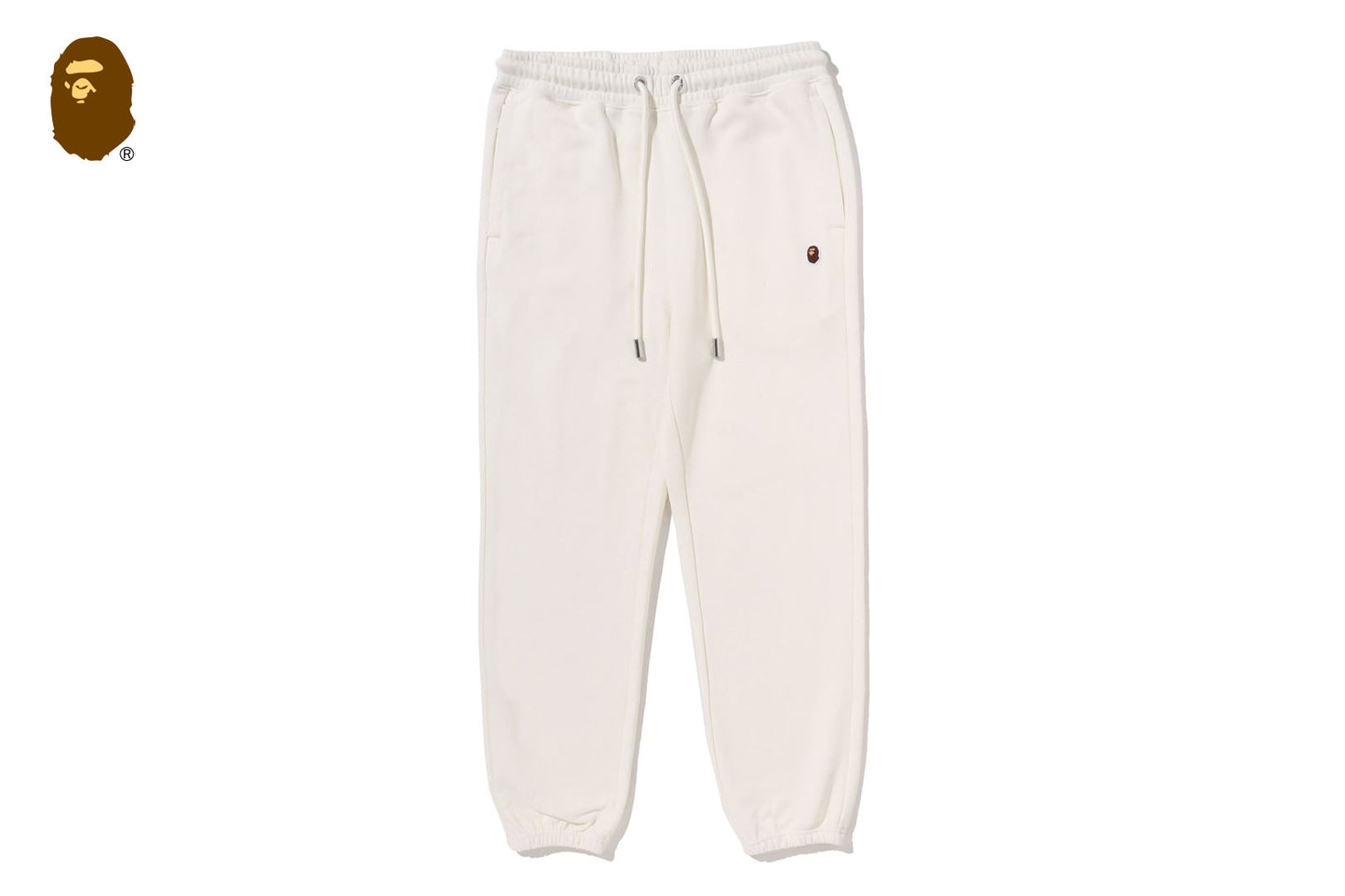 BAPE ONE POINT REGULAR FIT SWEATPANTS