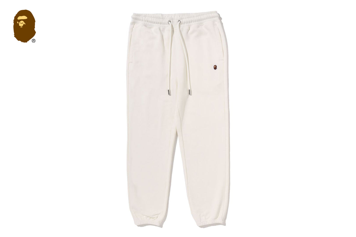 BAPE ONE POINT REGULAR FIT SWEATPANTS