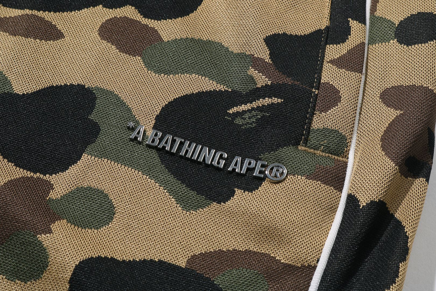 BAPE 1ST CAMO A BATHING APE LOGO 寬鬆版運動長褲