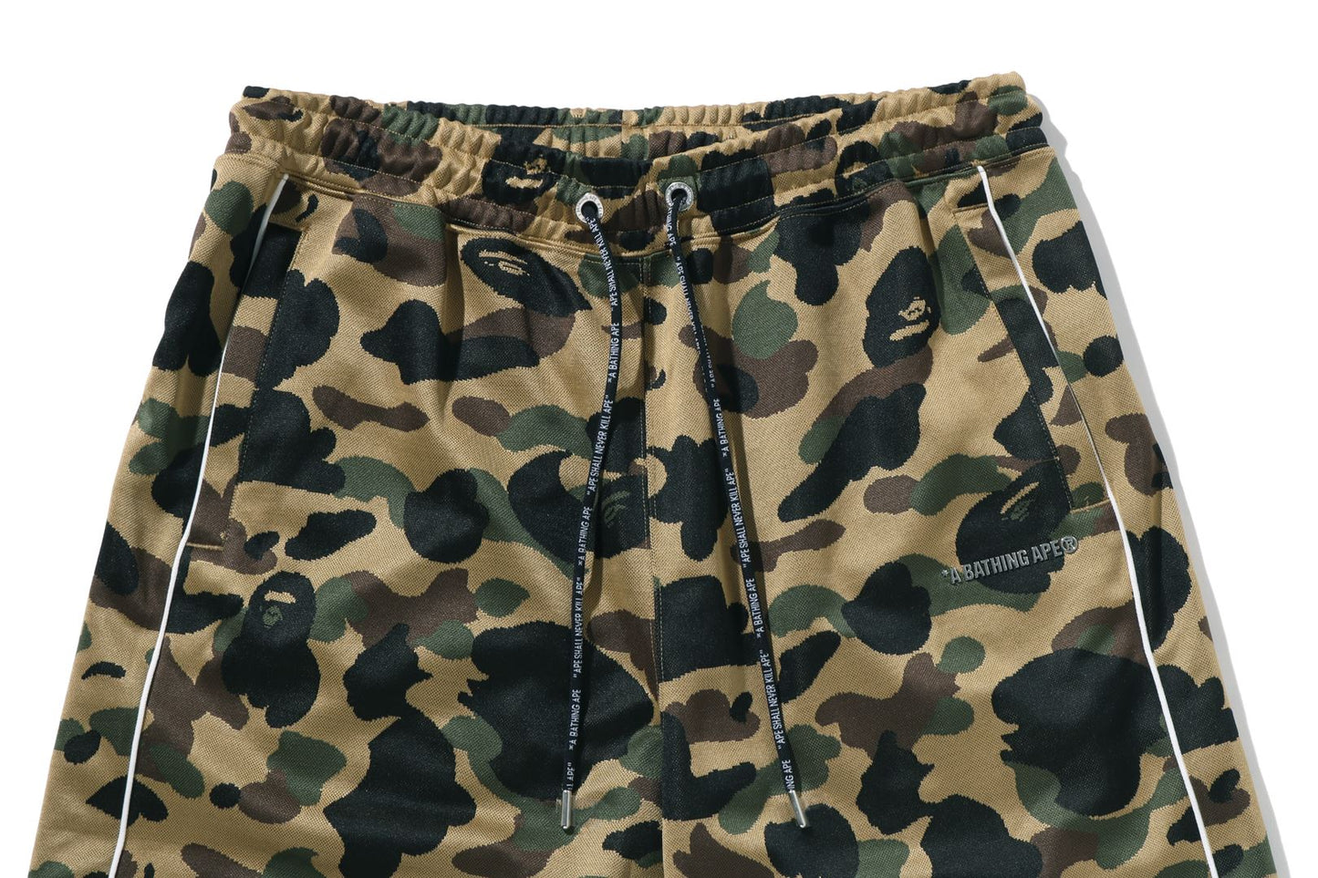 BAPE 1ST CAMO A BATHING APE LOGO 寬鬆版運動長褲