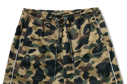 BAPE 1ST CAMO A BATHING APE LOGO 寬鬆版運動長褲