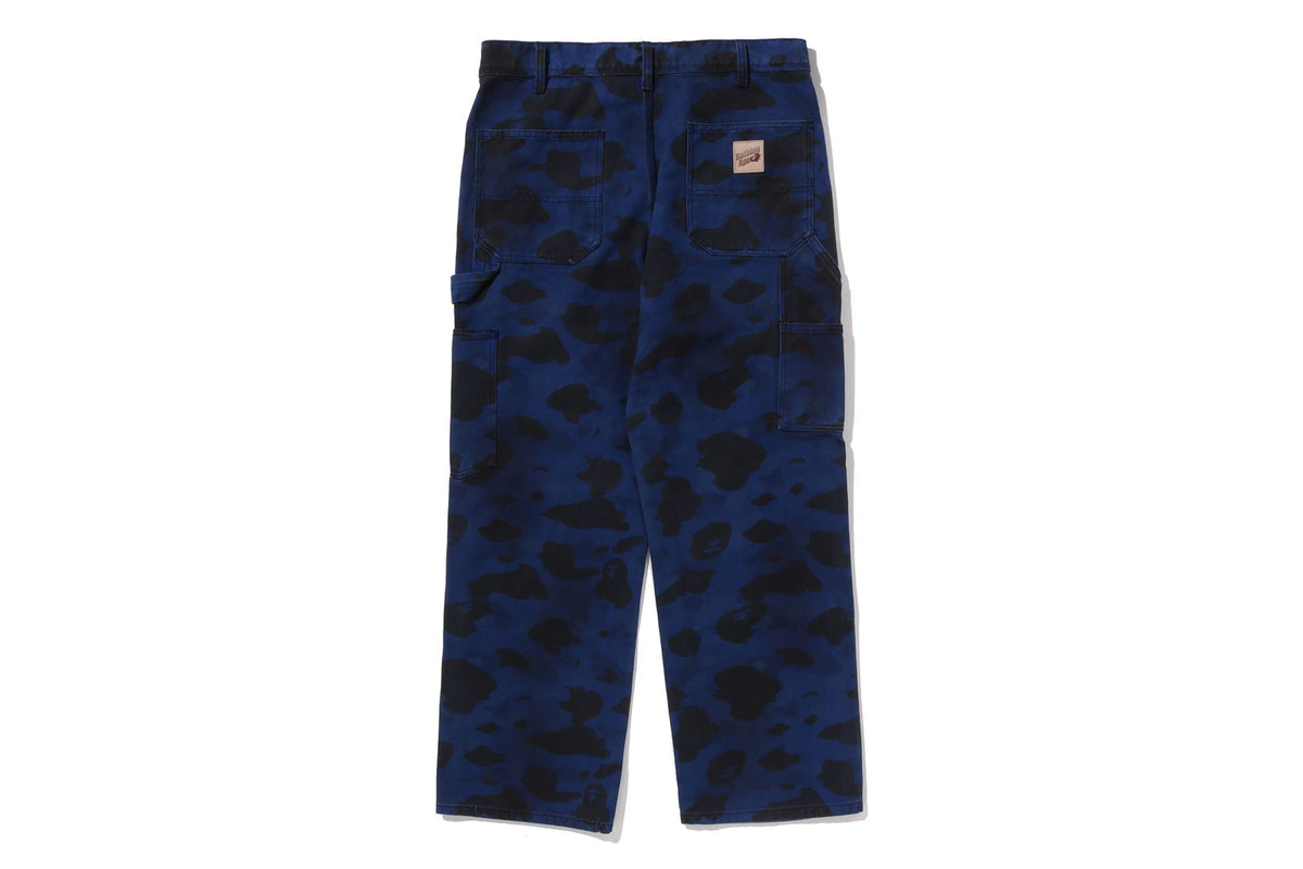 BAPE SOLID 1ST CAMO 環染寬鬆版型工作長褲