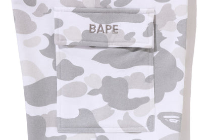 BAPE 彩色迷彩直筒運動褲