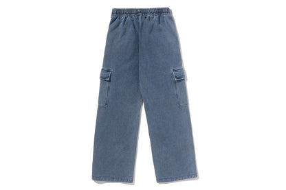 BAPE 靛藍直筒運動褲