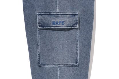 BAPE 靛藍直筒運動褲