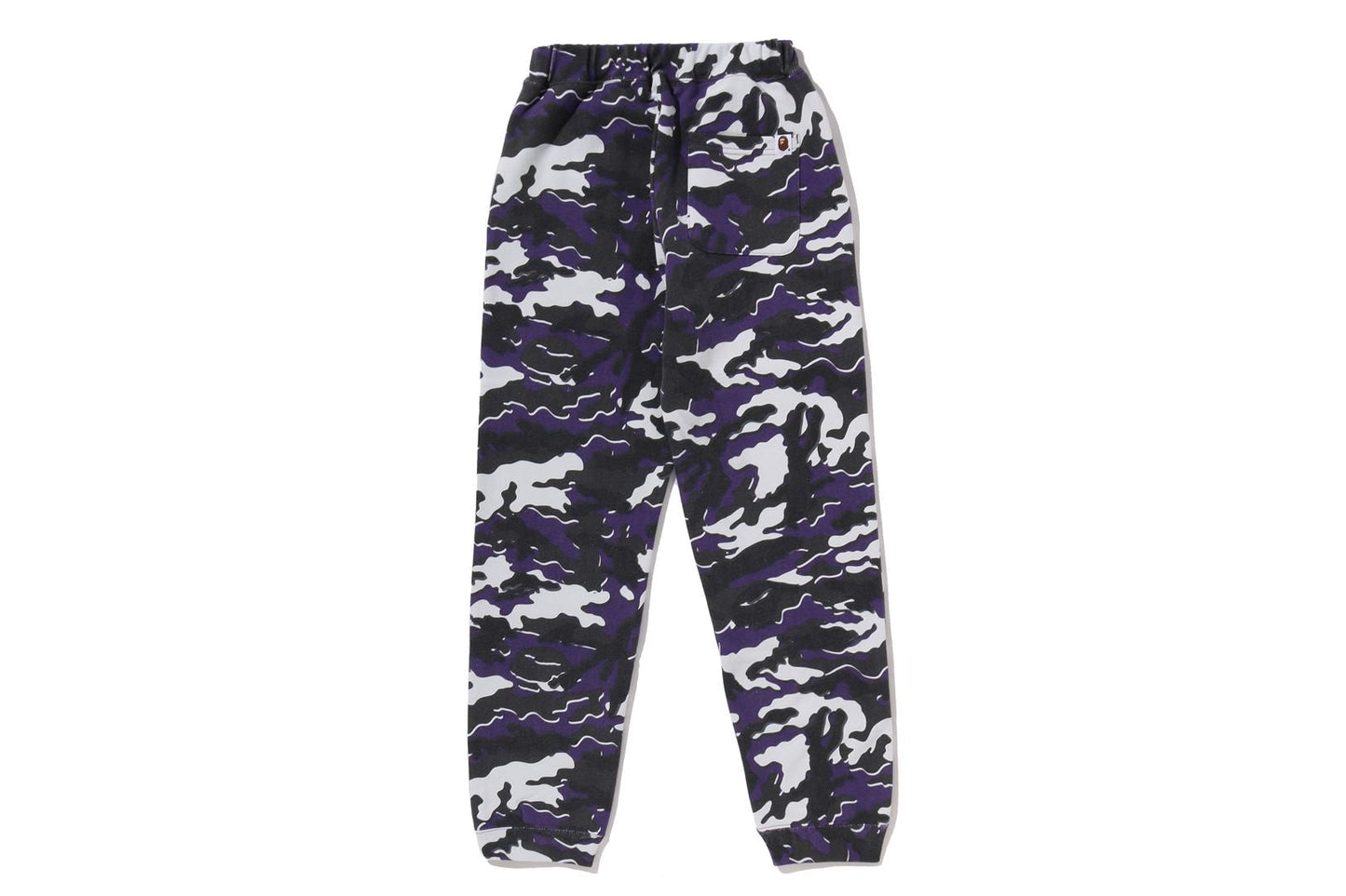 BAPE GLITCH WOODLAND CAMO SHARK 運動褲