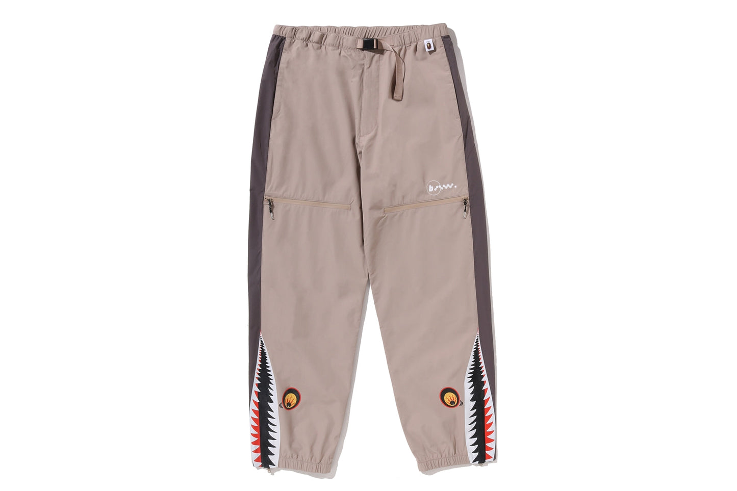 BAPE 倉石一樹 3層帶扣鯊魚褲