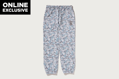 BAPE CARD CAMO COLLEGE 一點設計運動長褲 BAPEC