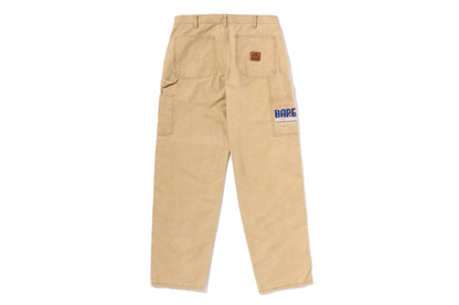 BAPE PAINTER WORK PANTS