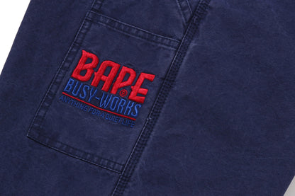 BAPE PAINTER WORK PANTS