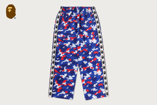 BAPE STA STRIKE CAMO 寬鬆版迷彩運動褲