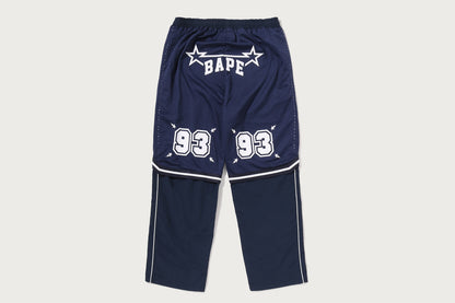 BAPE LAYERED TRACK PANTS