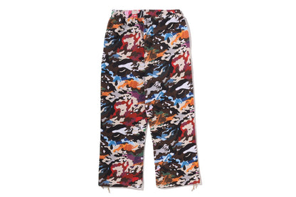 BAPE HYBRID CAMO APE FACE LOGO 寬鬆版運動長褲