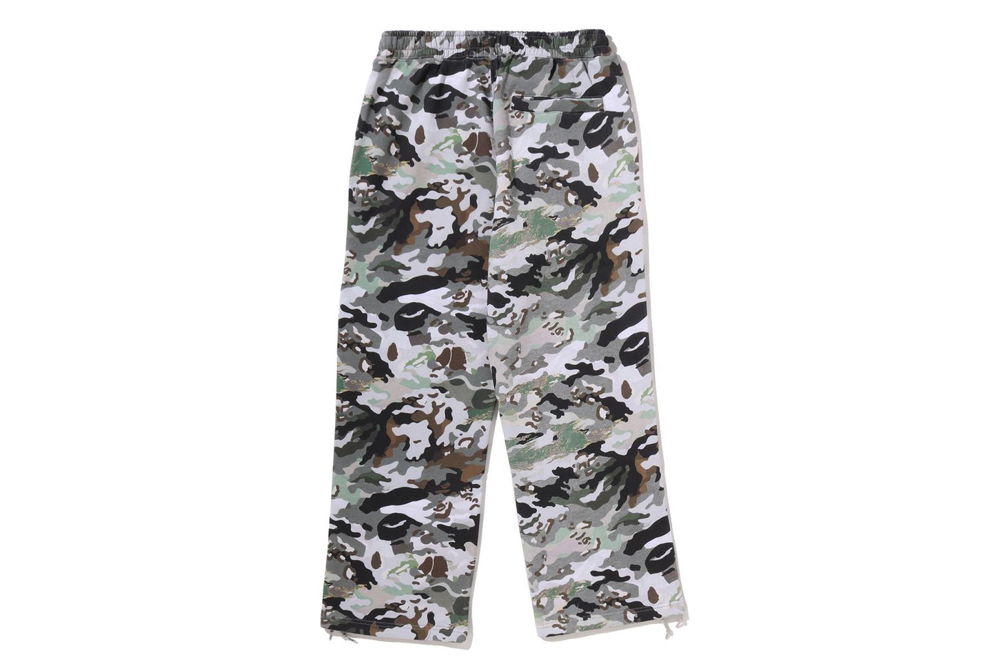 BAPE HYBRID CAMO APE FACE LOGO 寬鬆版運動長褲