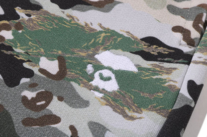 BAPE HYBRID CAMO APE FACE LOGO 寬鬆版運動長褲